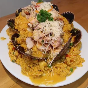 Arroz con mariscos