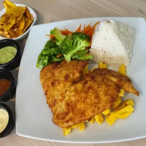Milanesa de pollo