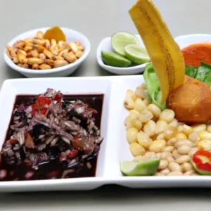 Ceviche de conchas negras