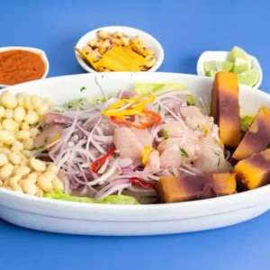 Fuente de Ceviche de pescado