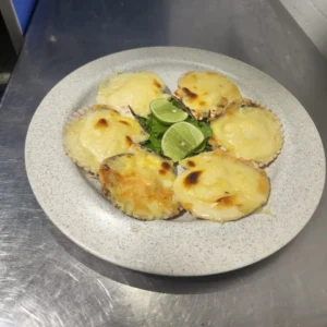 Conchitas a la parmesana 6 unid