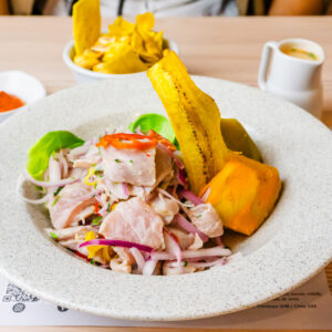 Ceviche de pesca del día