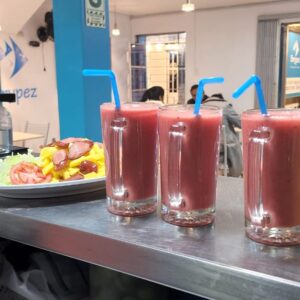 Papaya, piña, fresa o naranja.